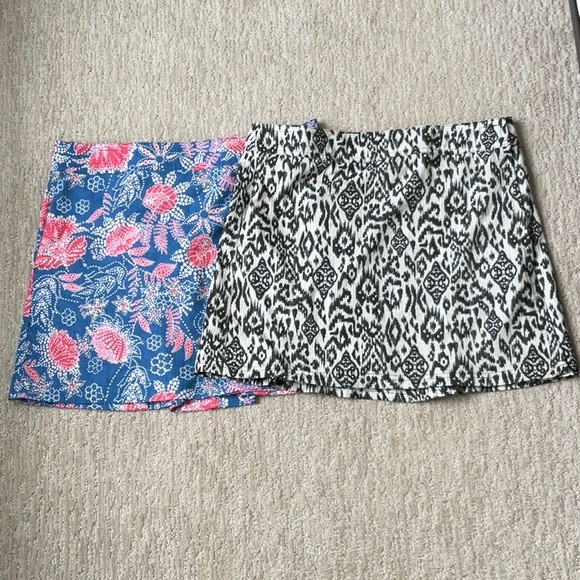 Rip Skirt Set of 2 La Boheme and Indo Ikat Length 1 Size M - Picture 1 of 12